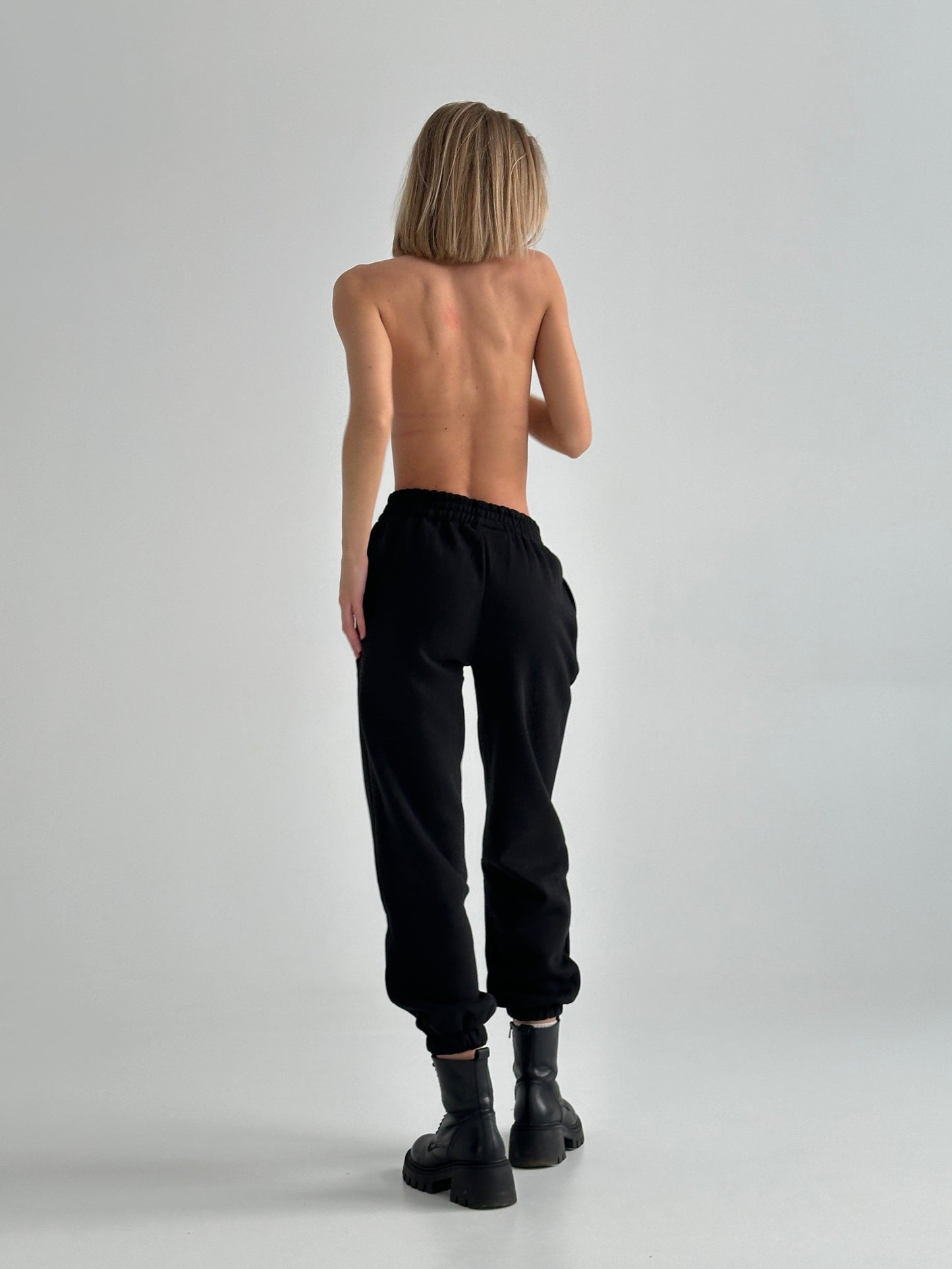 Kelnės Joggers Black