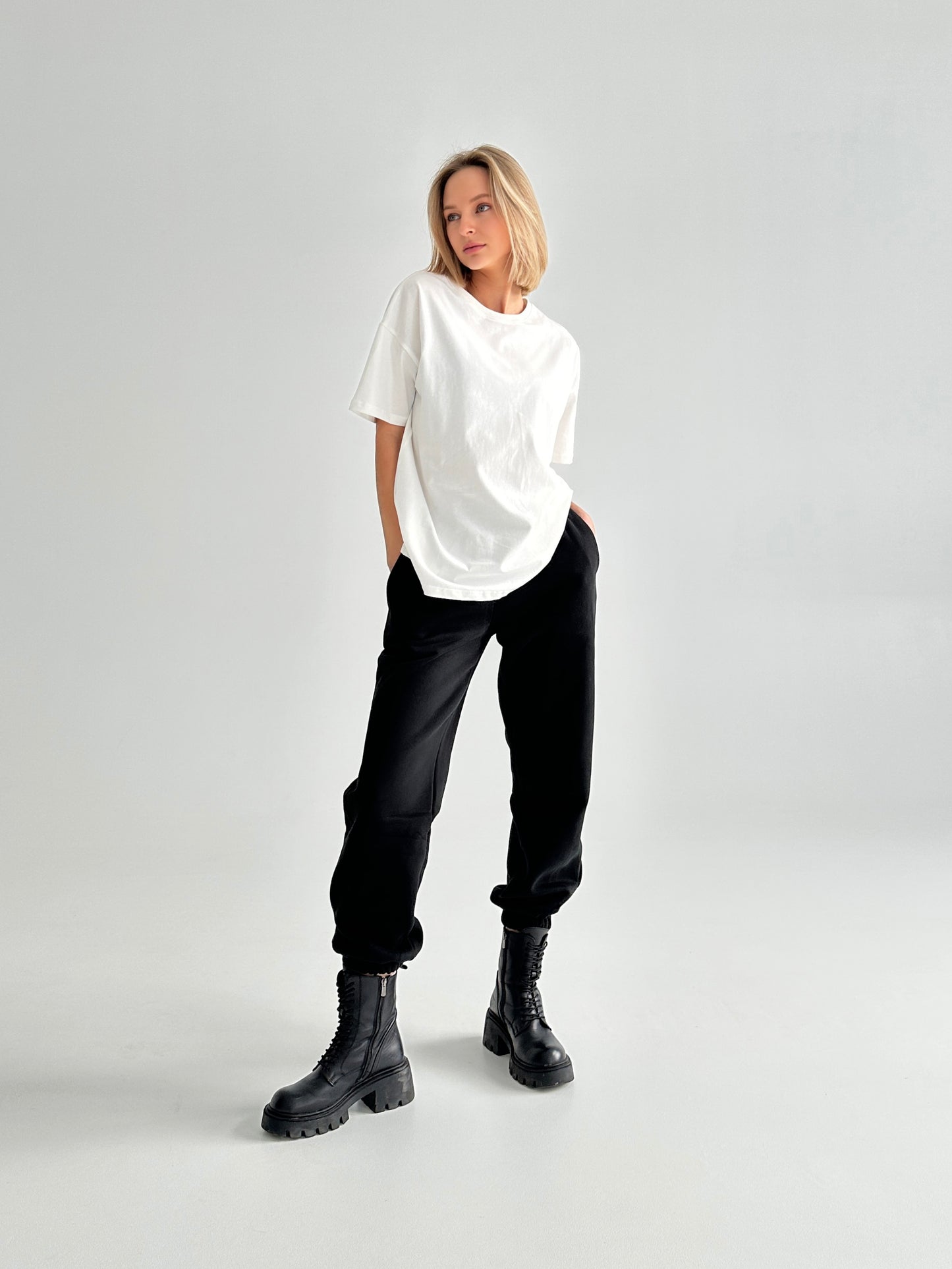 Kelnės Joggers Black
